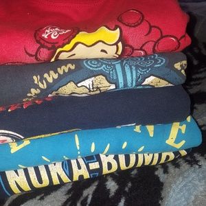 Fallout vault boy shirt lot